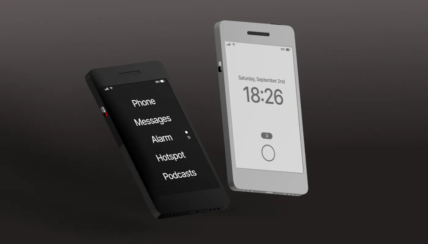 Light Phone 3 - Exploratory Case Study example | SquarePlanet