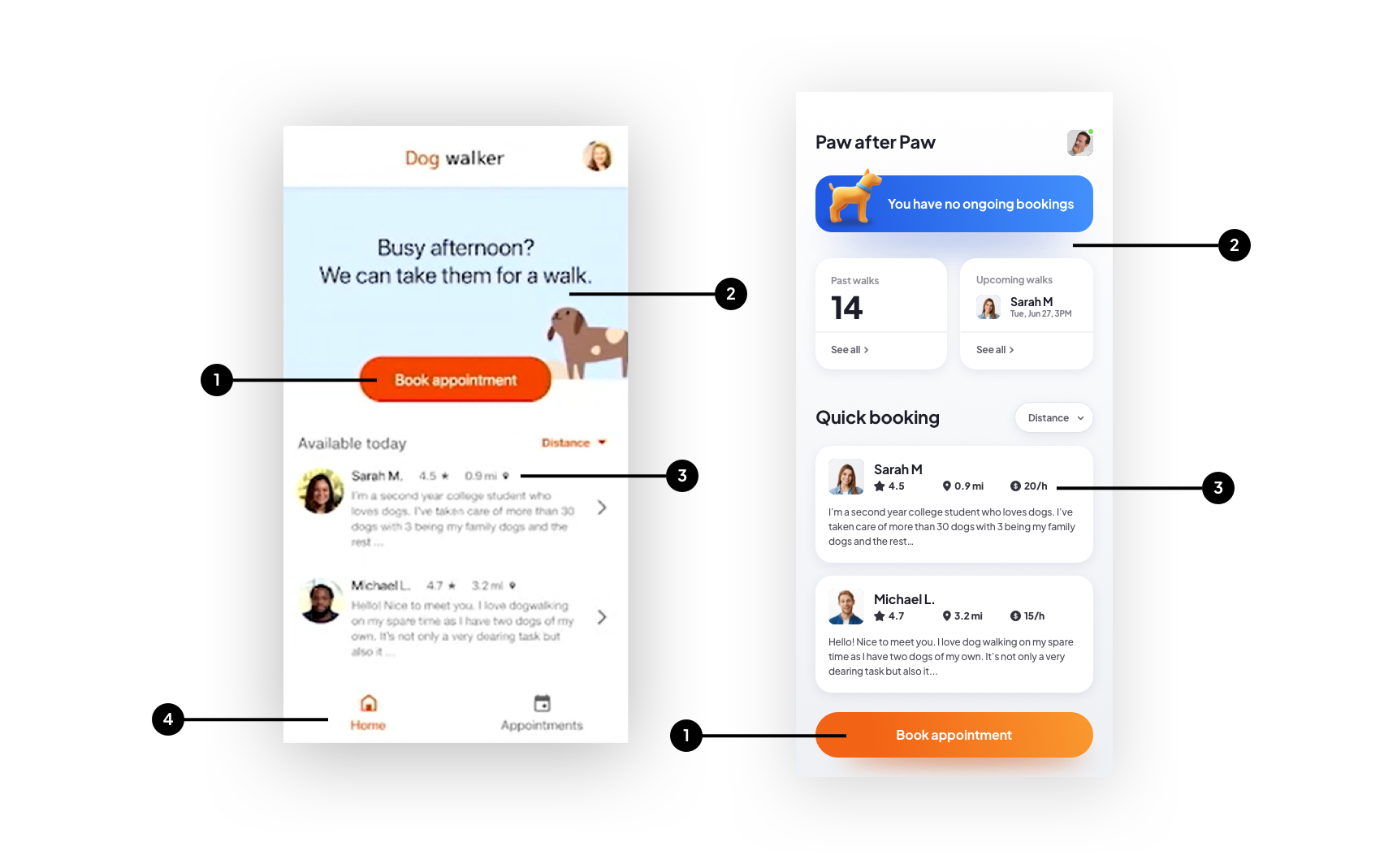 Google UX Course app design guidelines