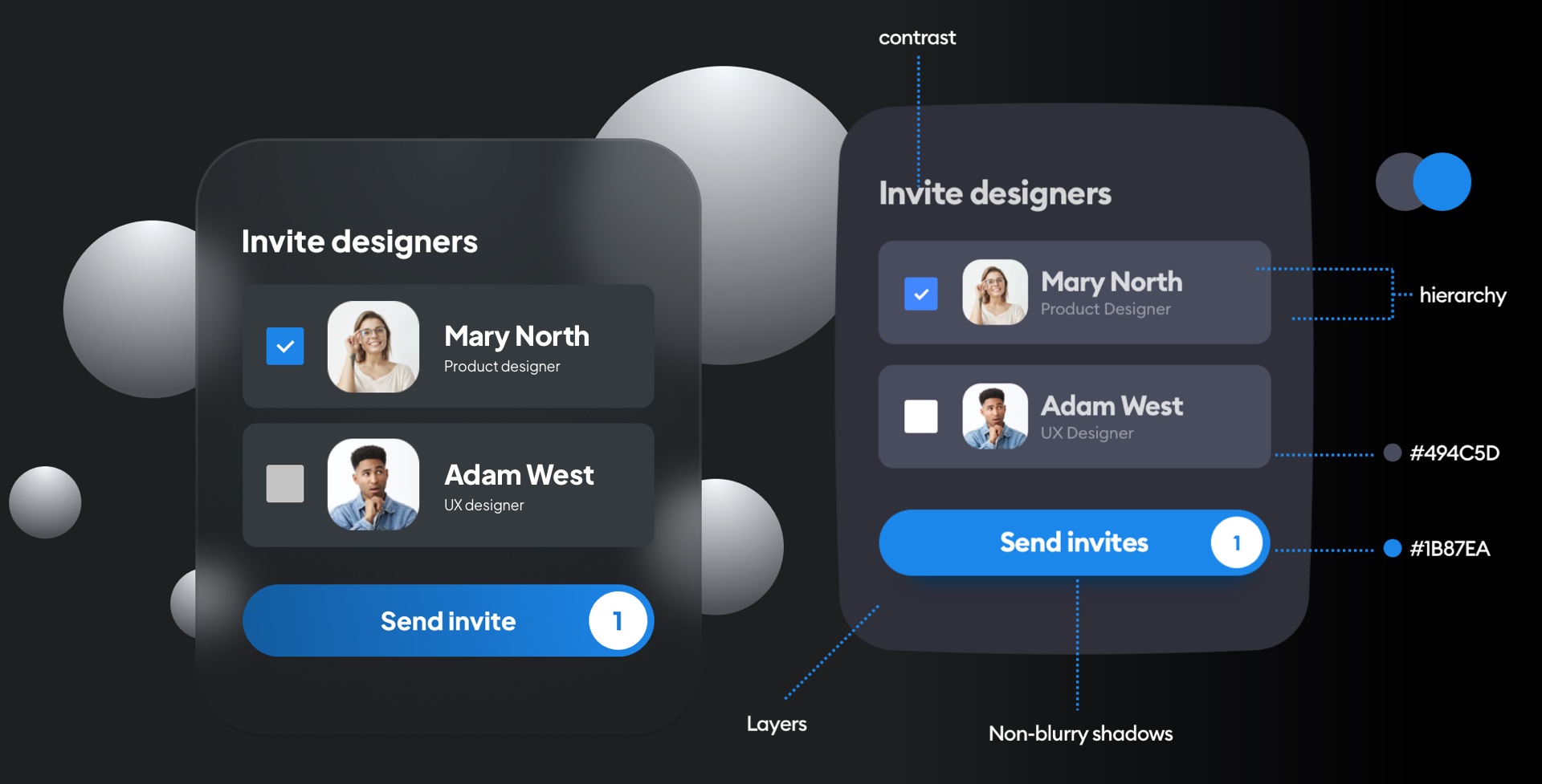 Dark Mode UI Essentials Part 1 | SquarePlanet